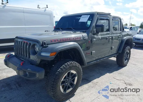 2019 Jeep Wrangler Unlimited Rubicon 4X4 from USA, damaged, VIN 1C4HJXFN9KW507281